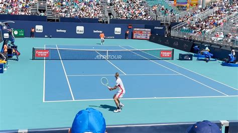 Tommy Paul Vs Alejandro Davidovich Fokina Miami Court Level View R