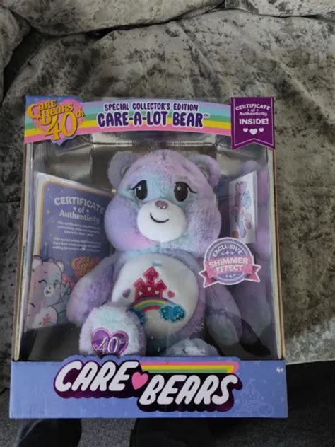 Care Bears Th Anniversary Care A Lot Bear Cm Plush Collectors