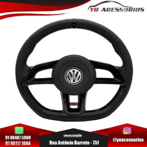 Volante Esportivo Golf GTI Vision Gol Parati E Saveiro G2 G3 G4