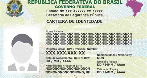 Fim Do Rg Nova Carteira De Identidade Deve Come Ar A Ser Emitida Em