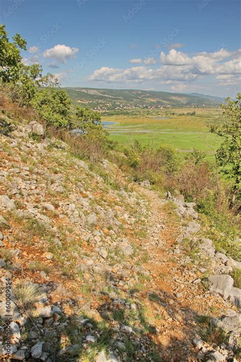 Dinaric karst and mountains in Croatia Stock Photo | Adobe Stock