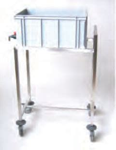 Sterilization Chamber Trolley Am Weppes Solutions With Bin