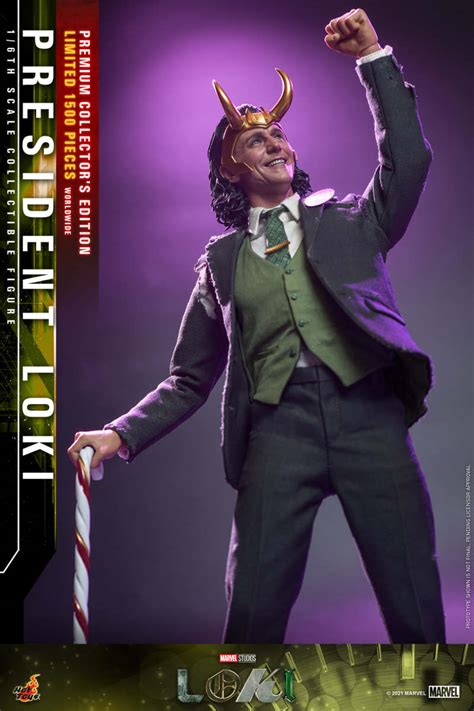 hot toys president loki premium collectors edition