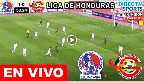 Olimpia Vs Génesis En Vivo Donde Ver Y A Que Hora Juega Olimpia Vs