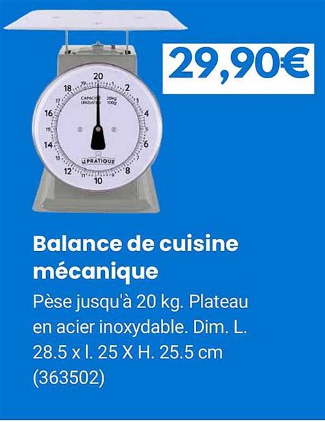 Promo Balance De Cuisine Mécanique chez Rural Master iCatalogue fr