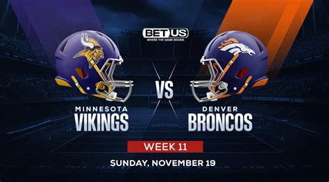 Vikings To Cover Vs Broncos On NFL Betting Lines