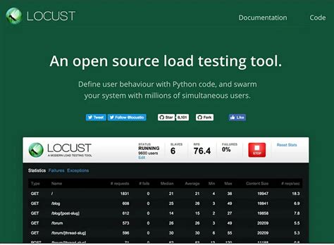 Locust Open Source |Python Application Load Testing