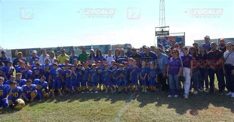 Inaugura alcaldesa Norma Treviño Liga Infantil 2022 de futbol americano