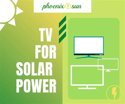 Best TV for Solar Power (Most Energy Efficient for Solar Usage)