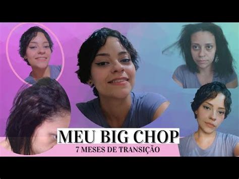 FIZ MEU BIG CHOP 7 MESES DE TRANSIÇÃO CAPILAR transição capilar