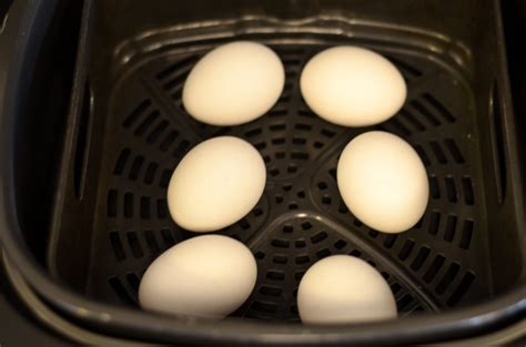 Air Fried Hard Boiled Eggs Easy To Peel Air Fryer Fanatics