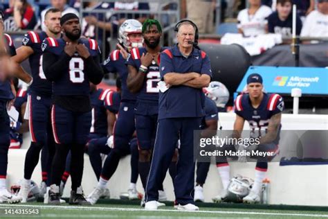 Bill Belichick Giants Photos and Premium High Res Pictures - Getty Images