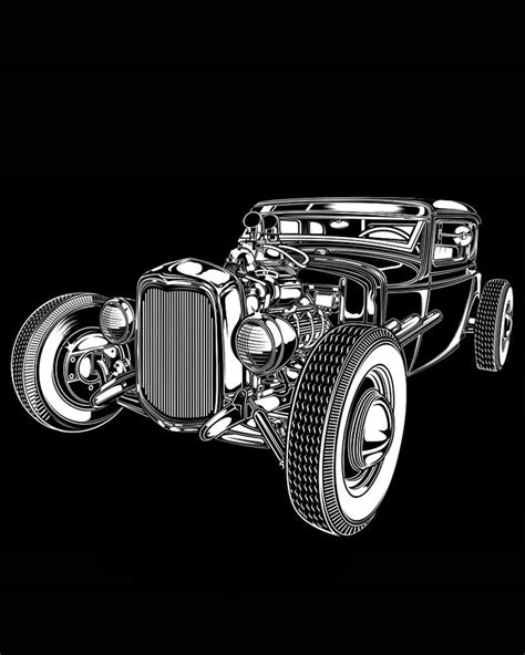 Poster Art Hot Rod Rockabilly By Pave On DeviantArt