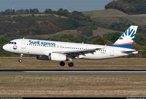 Ly Mlj Sunexpress Airbus A Photo By Martin Oswald Id