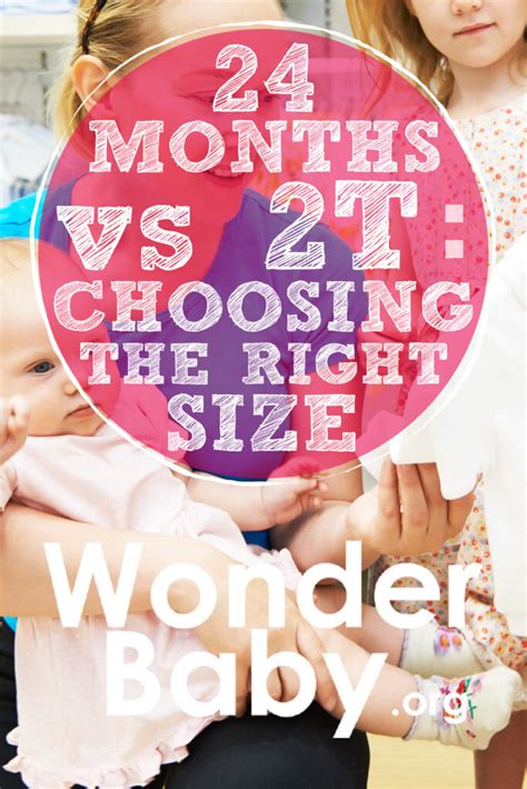 24 Months vs 2T: Choosing the Right Size | WonderBaby.org