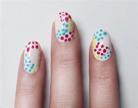 Polka Dot Nail Art | POPSUGAR Beauty