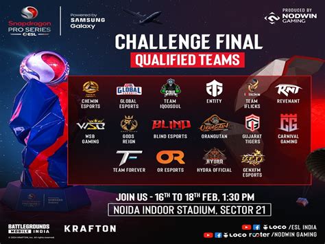 ESL Snapdragon BGMI Pro Series 2024 LAN Finals Livestream Details