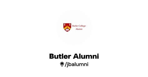 Butler Alumni Twitter Instagram Facebook Linktree