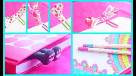 DIY DECORA TUS UTILES ESCOLARESREGRESO A CLASES ILSE GOMEZ IDEAS