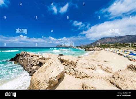 La Playa De Falasarna Isla De Creta Grecia Falassarna Es Una De Las