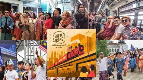 Istimewa Hari Malaysia Keretapi Sarong Myc Malaysian Youth