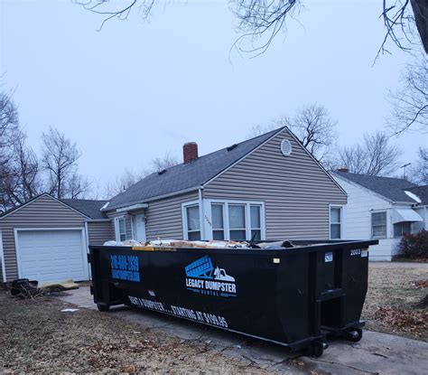 Yard Dumpster Rentals Legacy Dumpster Wichita