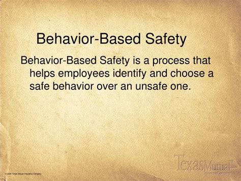 Ppt Behavior Based Safety Powerpoint Presentation Id 1276672