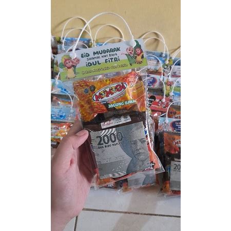 Jual Snack Parcel Lebaran Anak Jajan Lebaran Label Snack Lebaran