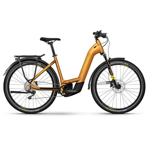 Haibike Trekking Low Metal Lava Yellow Rh Cm Buy Online