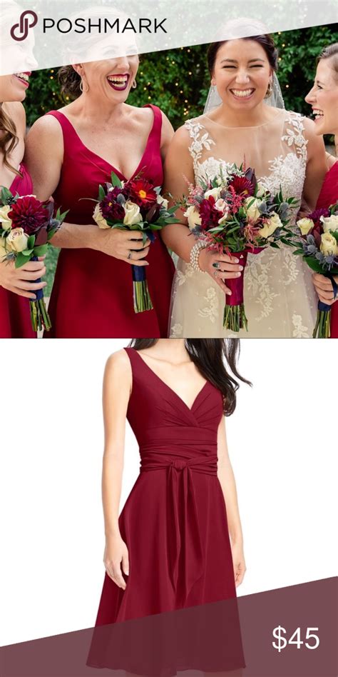 Azazie Burgundy Bridesmaid Dress Azazie Diane Burgundy Bridesmaid Dress