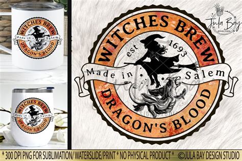 Printable Witches Brew Label