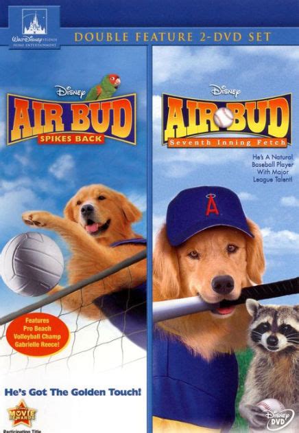 Air Bud Spikes Backair Bud Seventh Inning Fetch 2 Discs By Air Bud