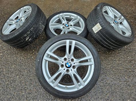 zimní Alu kola originál BMW M paket poměrové 3 F34 Alu Kola Disky