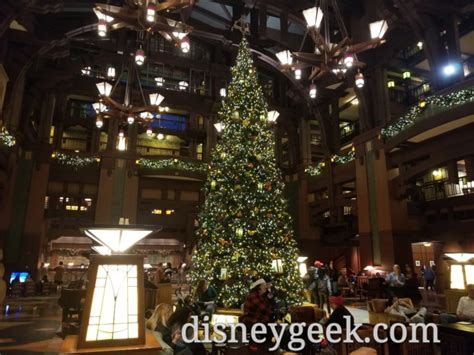 Pictures: Disney's Grand Californian Hotel Christmas Decorations - The ...