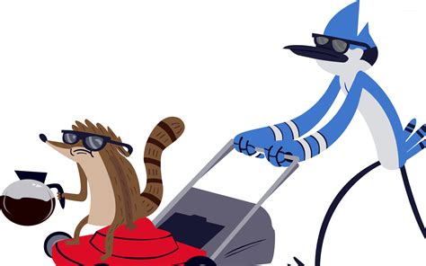 Rigby and Mordecai - Regular Show [3] wallpaper - Cartoon wallpapers ...