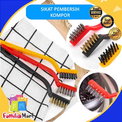 Jual Sikat Kawat 3 In 1 Sikat Kompor Set Sikat Kawat Tembaga Nylon