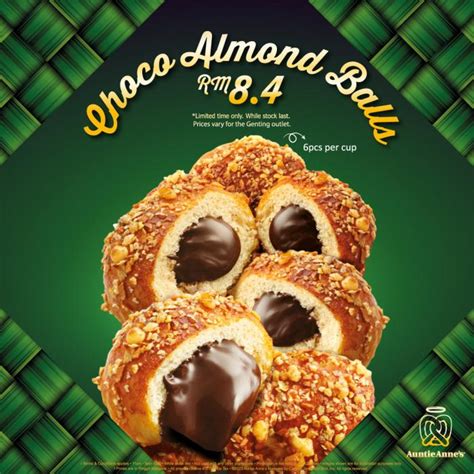 Auntie Anne S Choco Almond Balls