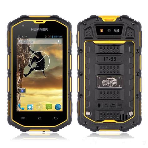 Best Military Manufacturing Dual Sim Humer H5 Smart Android Rugged