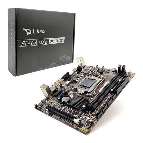 Placa Mãe Duex Dx H110z Ddr4 Usb 2 0 Vga hdmi Lga 1151 Frete grátis