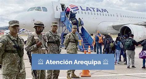 Arequipa Se reanudan vuelos en el aeropuerto Alfredo Rodríguez Ballón