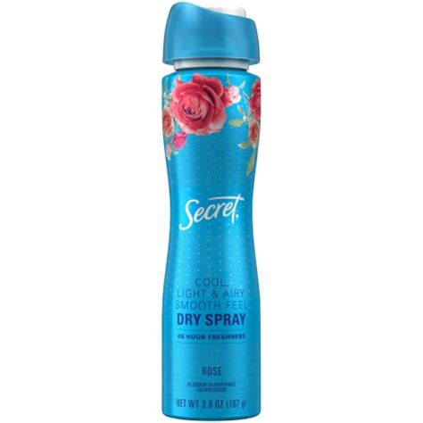 Secret Rose Womens Invisible Spray Antiperspirant 38 Oz Qfc