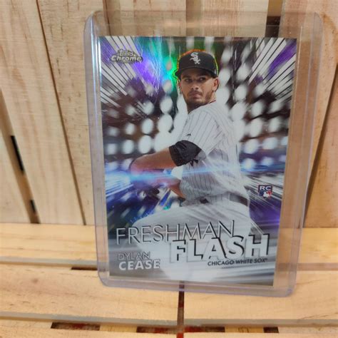 Dylan Cease RC Rookie 2020 Topps Chrome Freshman Flash sub set | Etsy