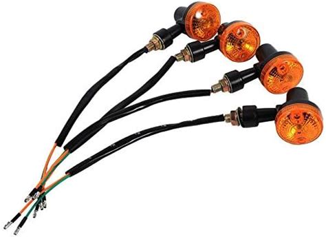 Amazon Turn Lights 4pcs Motorcycle Turn Indicators Blinker Amber