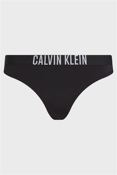 Calvin Klein Logolu KW KW BEH Bayan Bikini Altı KW KW BEH SİYAH Exxeselection
