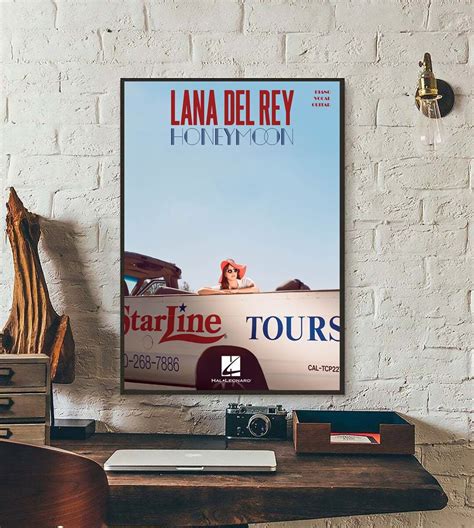 Lana Del Rey Poster Lana Del Rey Honey Moon Poster Lana Del - Etsy