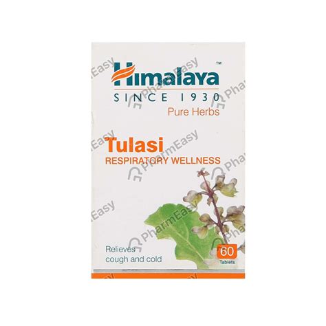 Buy HIMALAYA TULASI TABLETS - 60'S Online & Get Upto 60% OFF at PharmEasy