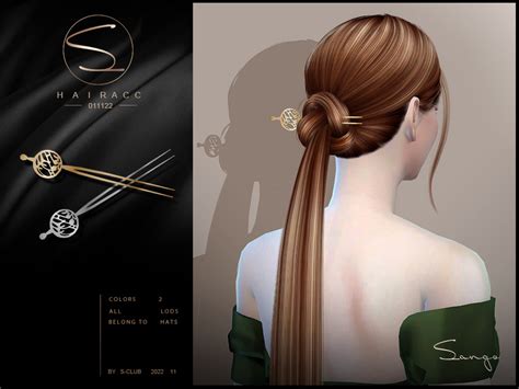 The Sims Resource Hairpin For Female Sims