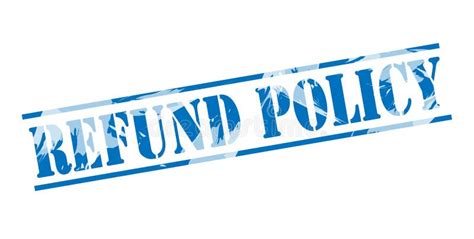 Refund policy stock vector. Illustration of refunds - 107870527 