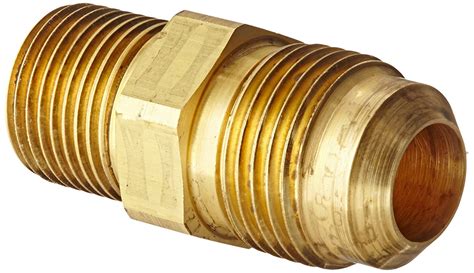 Eaton Aeroquip 2000 6 8B Brass Flared Tube Fitting Adapter 1 2 Male