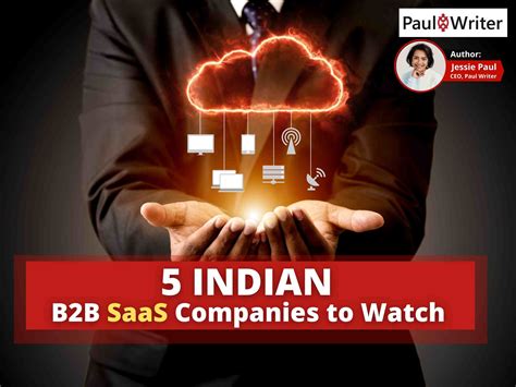 5 Indian B2B SaaS Companies to Watch | Paul Writer